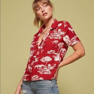 Reformation Cuba Top Nairobi RARE COLOR NWT